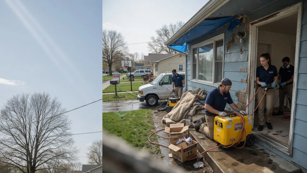 Basement Flood Cleanup in Mclean, TX near me